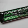 Batterie 7,2 Volts Ni-Mh 2000mAh avec prise Tamiya (verte) – Image 2