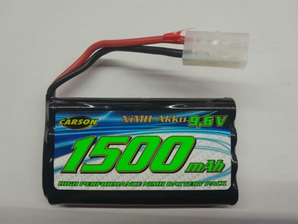 Batterie 9,6 V Ni-Mh 1500mAh à prise Tamiya pour véhicules Nikko